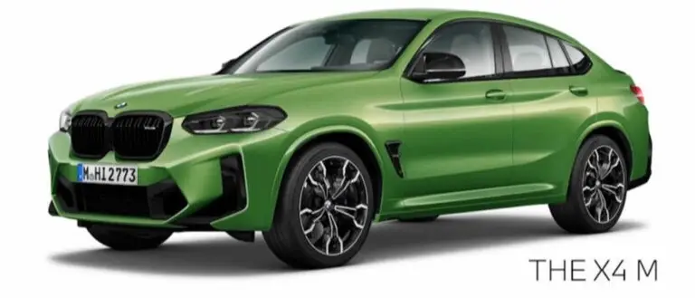 BMW M демонстрирует X4 M Competition в 29 индивидуальных цветах