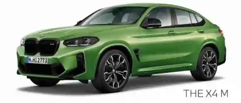 BMW M демонстрирует X4 M Competition в 29 индивидуальных цветах